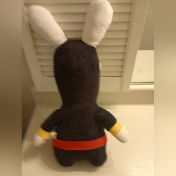 Ubisoft Rabbids Invasion Ninja Rabbit Large Plush - Picture 4 of 8